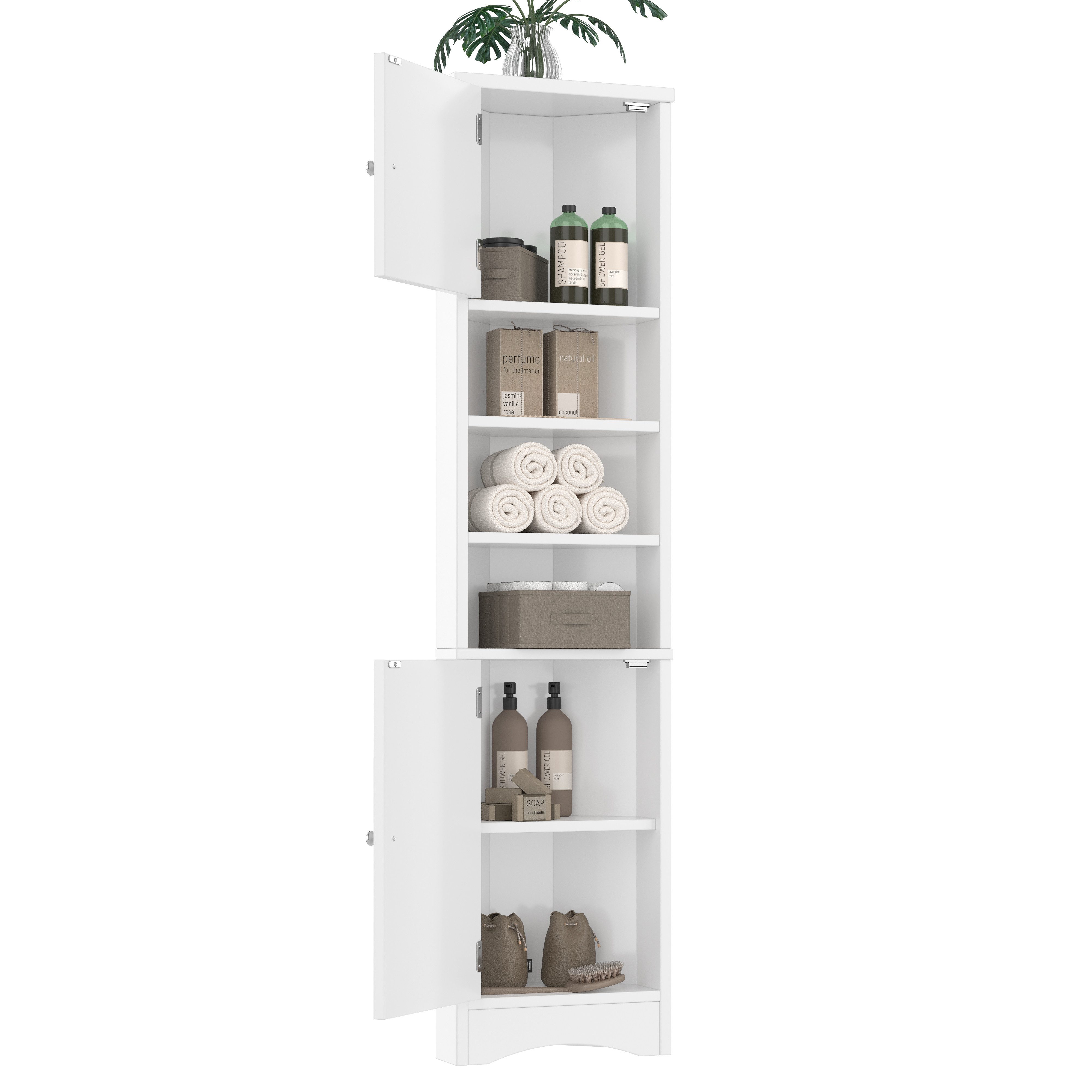 Yorbay Hochschrank Eckschrank (36,5 x 24,5 günstig online kaufen