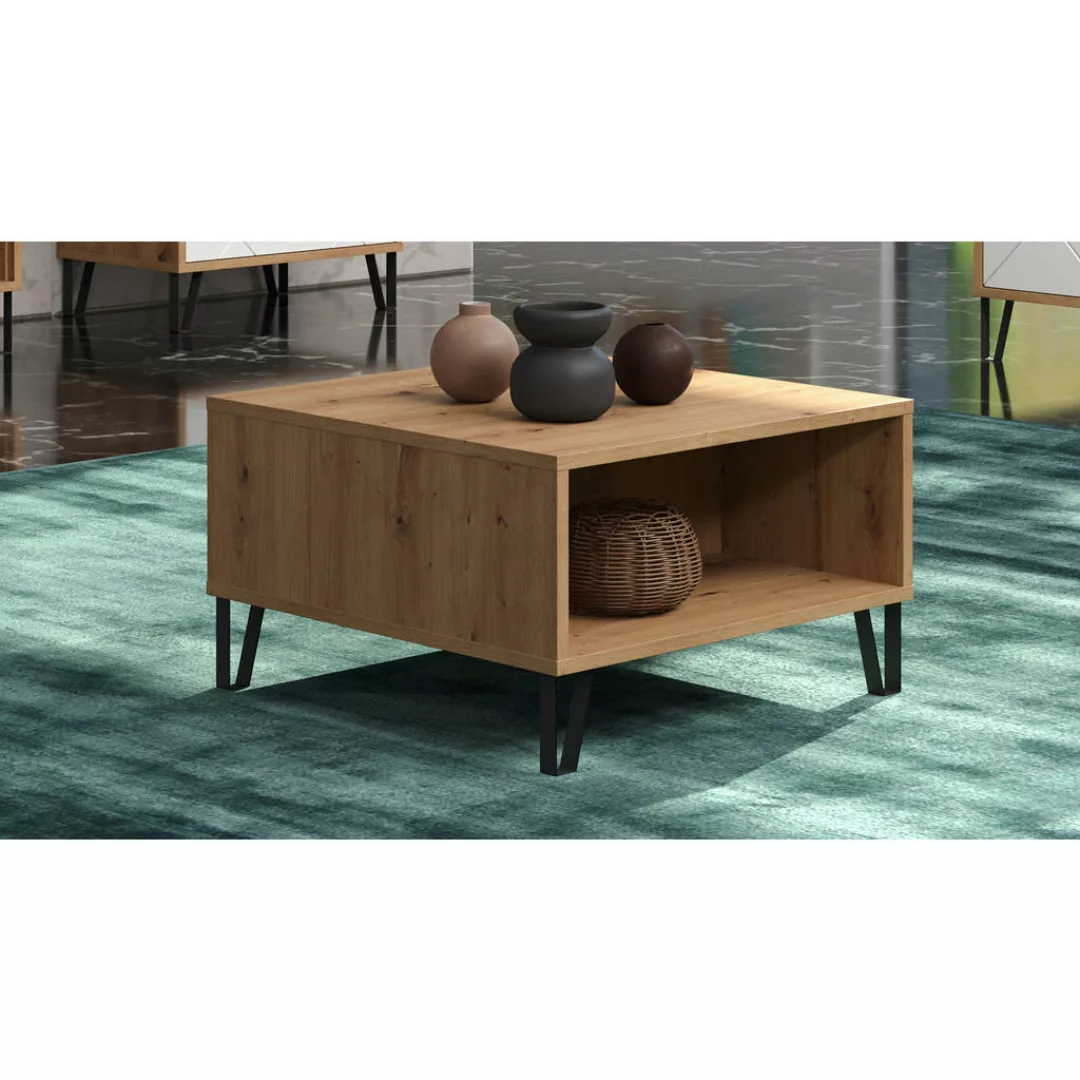 Couchtisch Touch Eiche Artisan Nachbildung B/H/T: ca. 60x37x60 cm günstig online kaufen