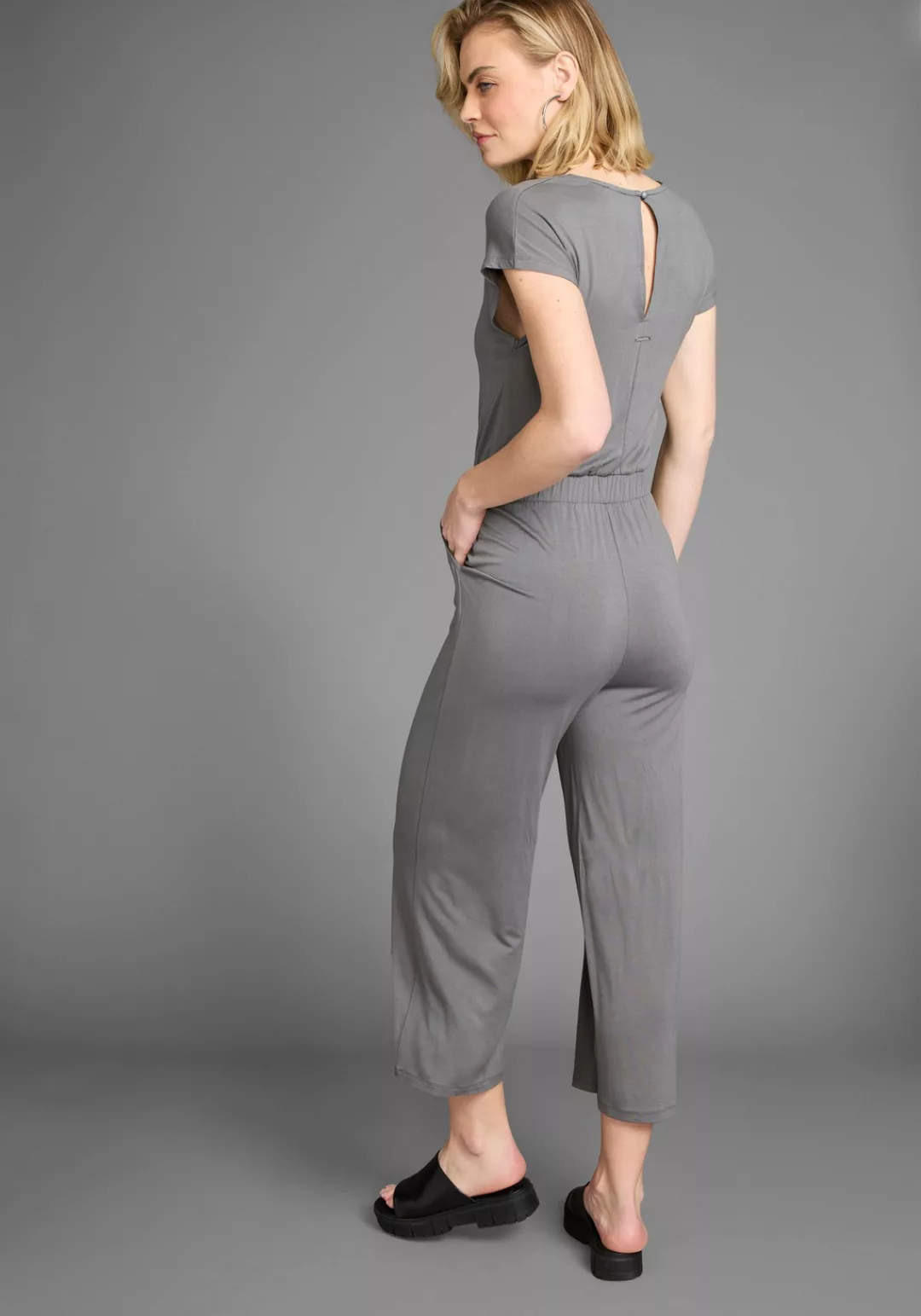 Laura Scott Jumpsuit, aus elastischem Jersey - NEUE KOLLEKTION günstig online kaufen