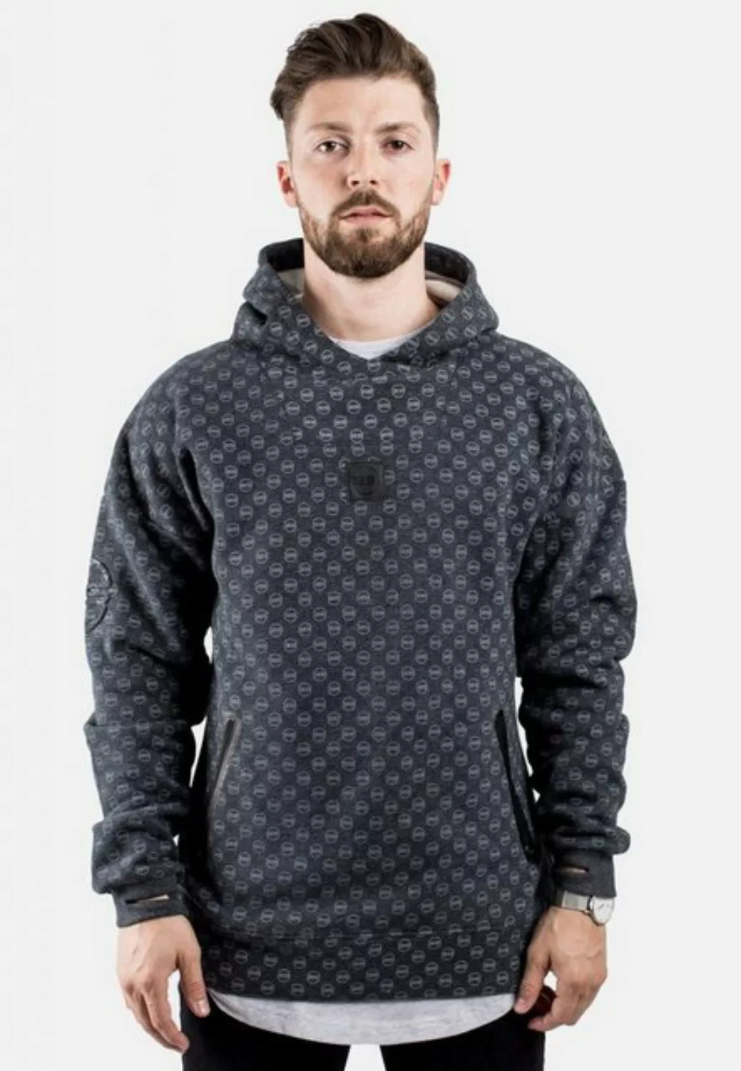 Blackskies Kapuzenpullover Evos Multifunctional Hoodie Charcoal Medium günstig online kaufen