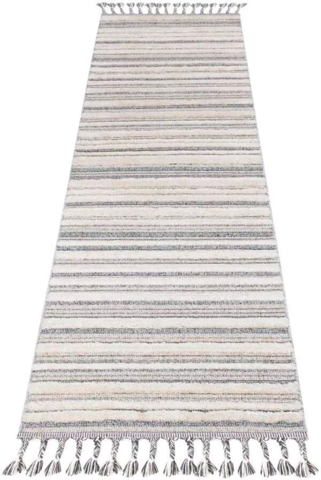 Carpet City Hochflor-Teppich »Valencia 807«, rechteckig, 20 mm Höhe, Läufer günstig online kaufen