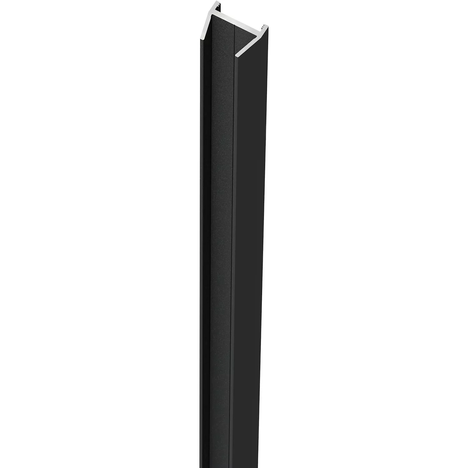 ZacAlu Wandanschlussleiste für Zaunfüllung Anthrazit 190 cm günstig online kaufen