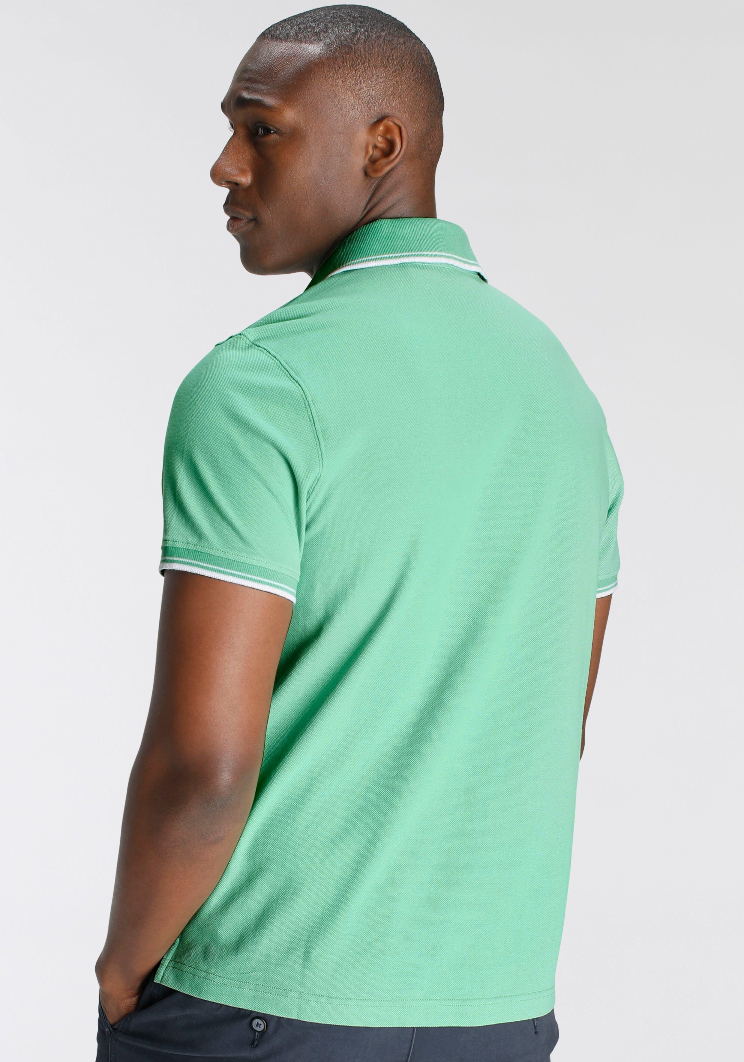 DELMAO Poloshirt Kurzarm, lockere Passform, Polokragen, günstig online kaufen