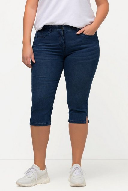 Ulla Popken Funktionshose Capri Jeans Sarah schmale 5-Pocket-Form günstig online kaufen