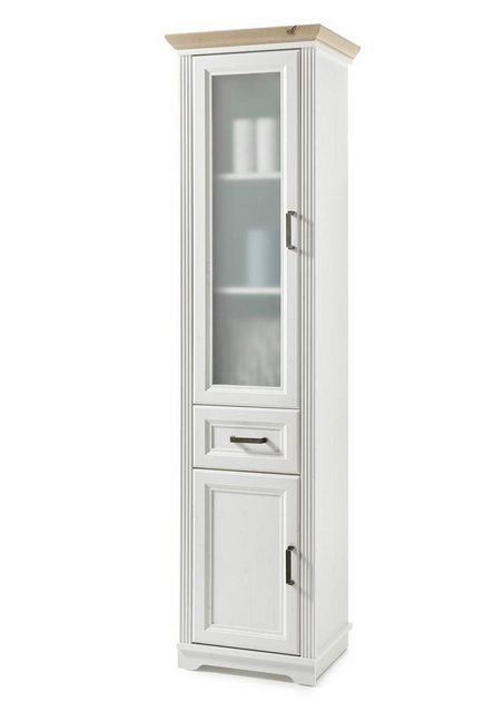 möbelando Hochschrank Jasmin 48 x 190 x 43 cm (B/H/T) günstig online kaufen