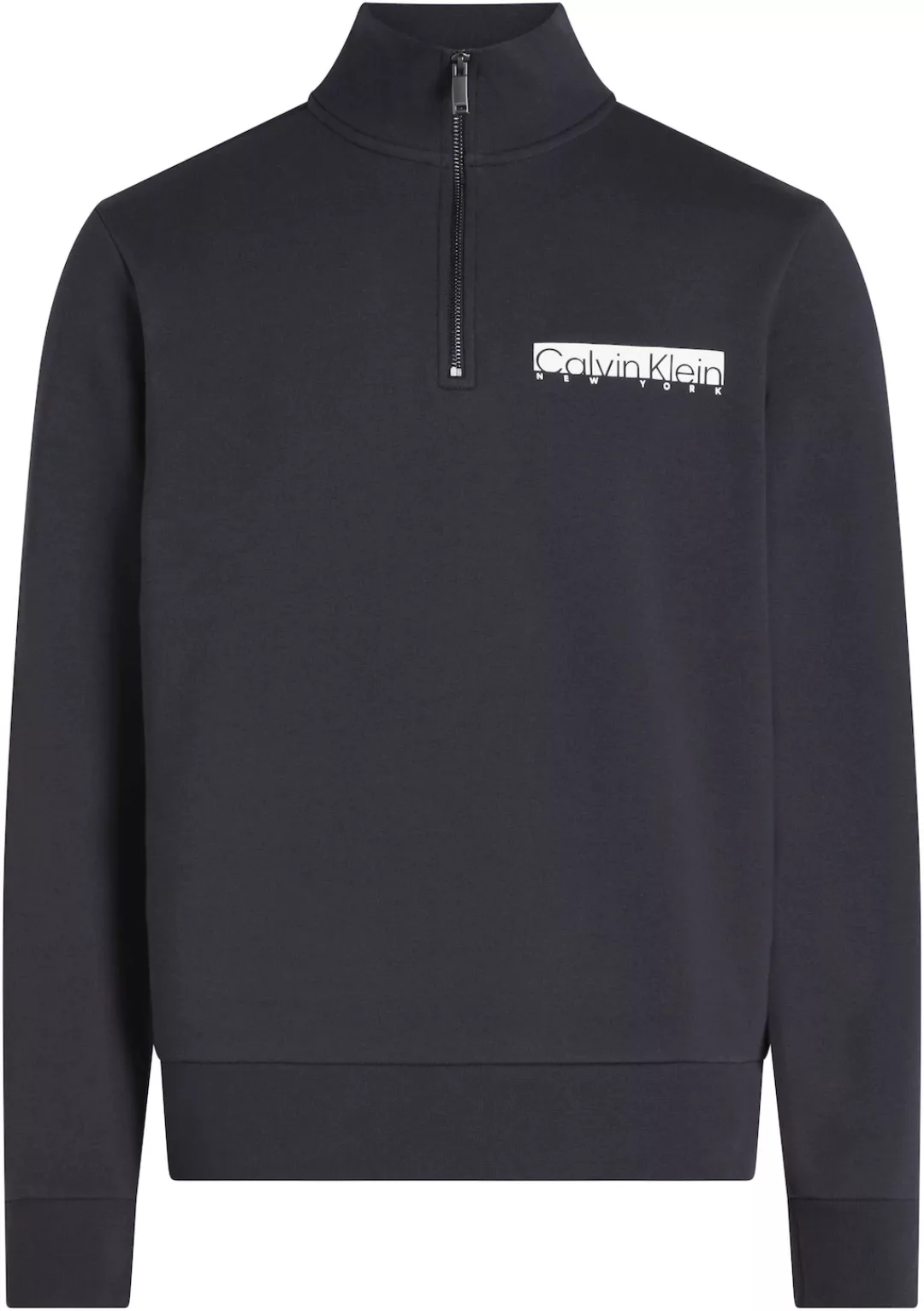 Calvin Klein Big&Tall Sweatshirt "BT NY CHEST BOX LOGO Q-ZIP", in Großen Gr günstig online kaufen