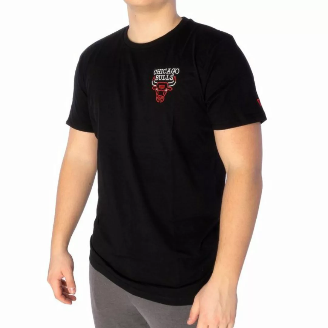 New Era Herren T-Shirt Neon Graphic Tee CHICAGO BULLS Schwarz günstig online kaufen