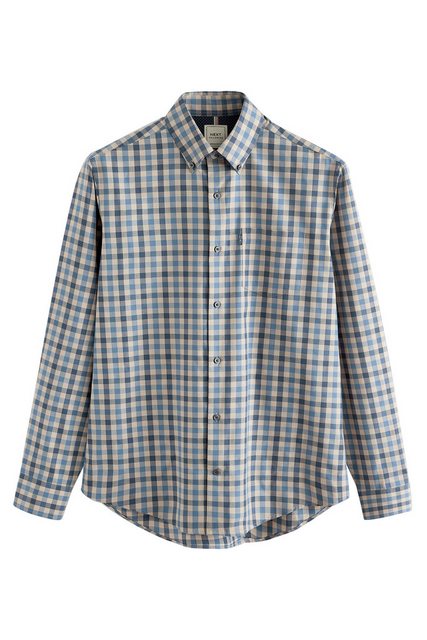 Next Businesshemd Pflegeleichtes Button-Down-Oxford-Hemd (1-tlg) günstig online kaufen