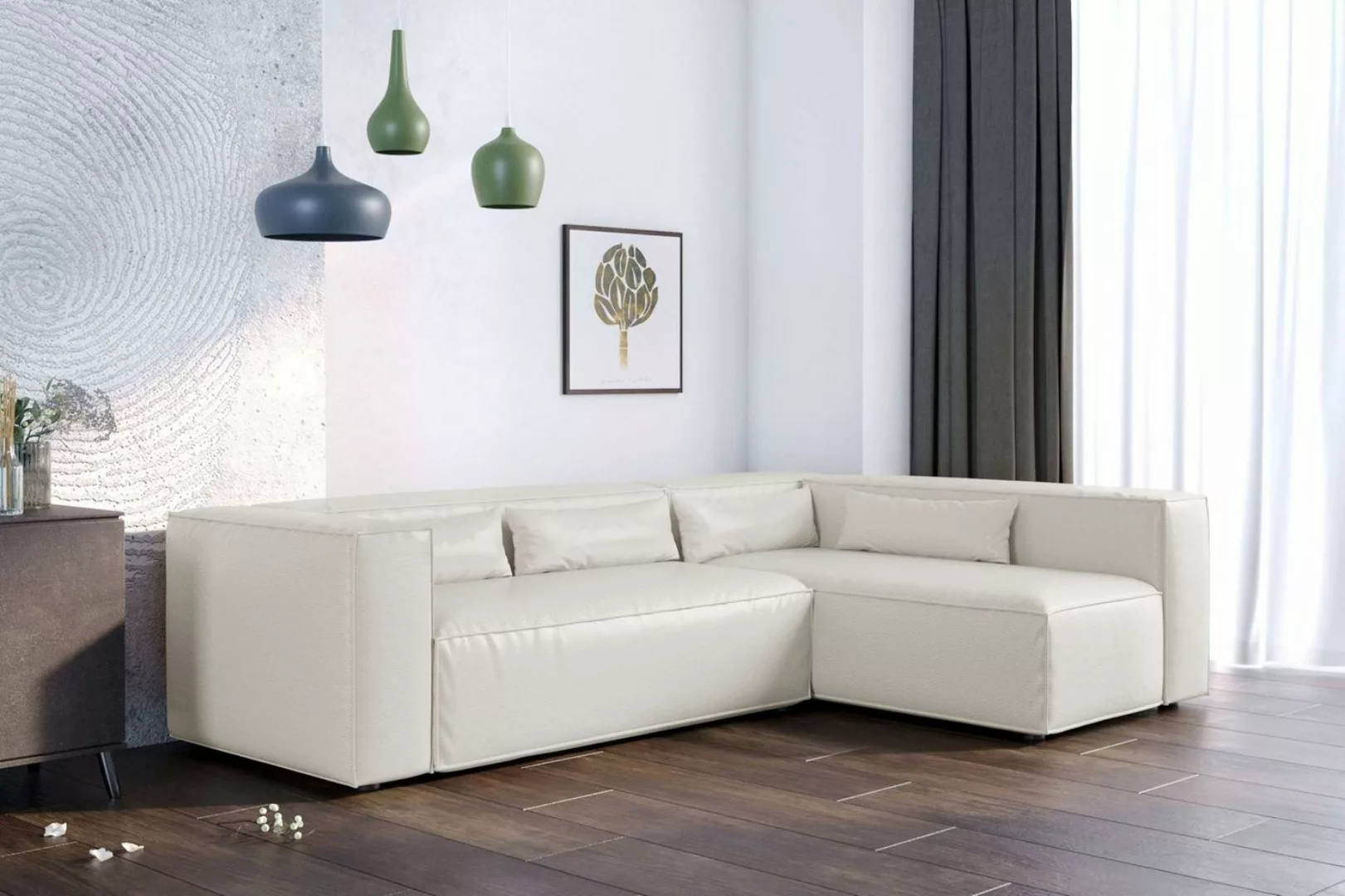 99rooms Ecksofa Floren, L-Form, Eckcouch, Design günstig online kaufen