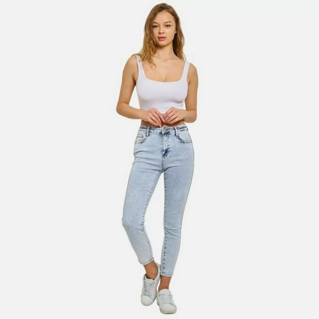 Elara Slim-fit-Jeans Elara Damen Push-up Jeans (1-tlg) günstig online kaufen