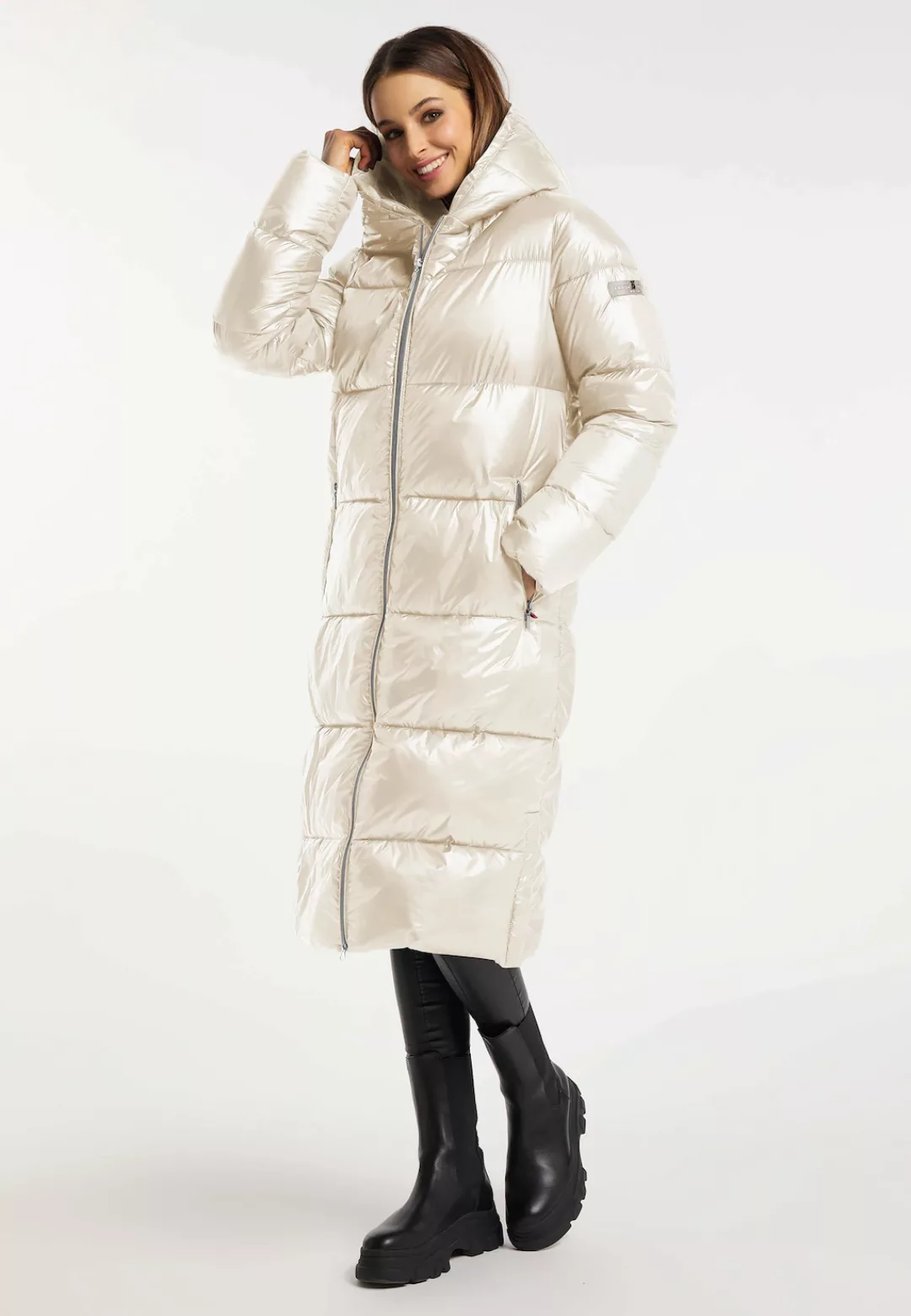 Frieda & Freddies Langmantel "Thermolite Coat", mit dezenten Farbdetails günstig online kaufen