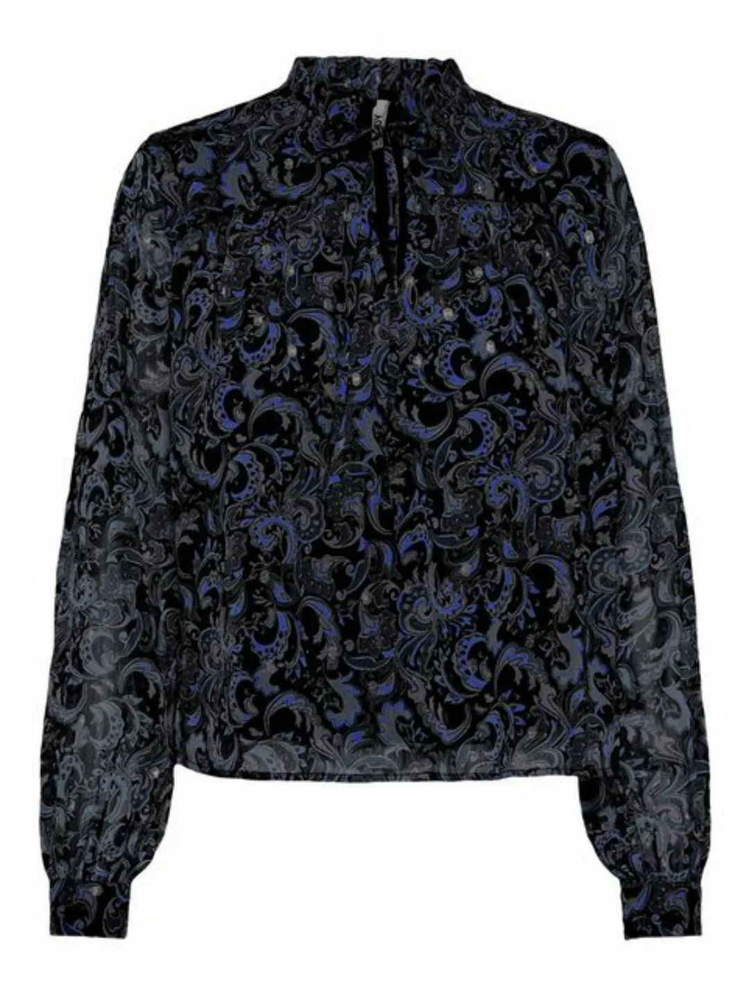 JACQUELINE de YONG Blusenshirt Langarm Bluse Print Paisley Muster V-Neck Tu günstig online kaufen