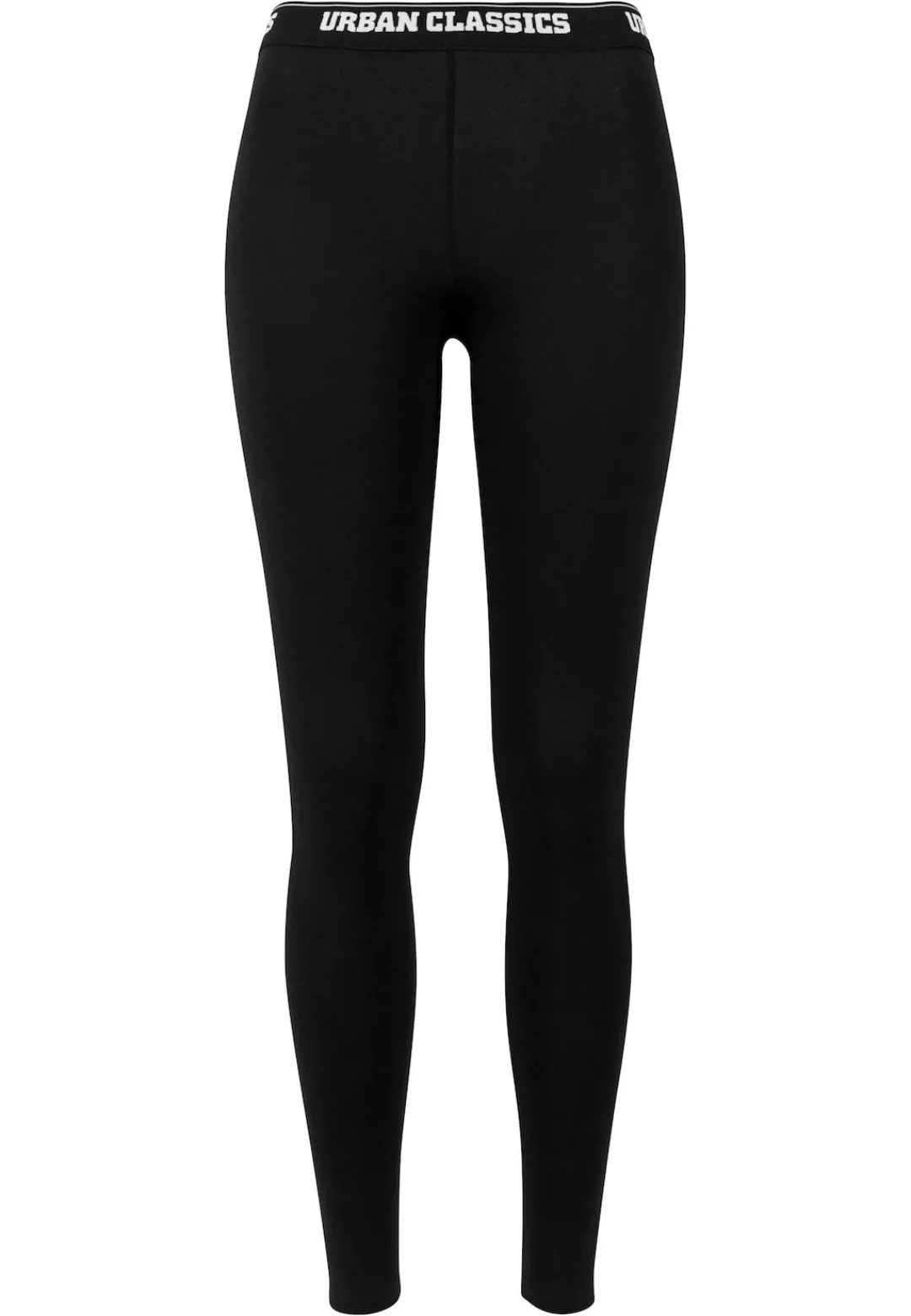 URBAN CLASSICS Leggings "Urban Classics Damen Ladies Logo Leggings", (1 tlg günstig online kaufen