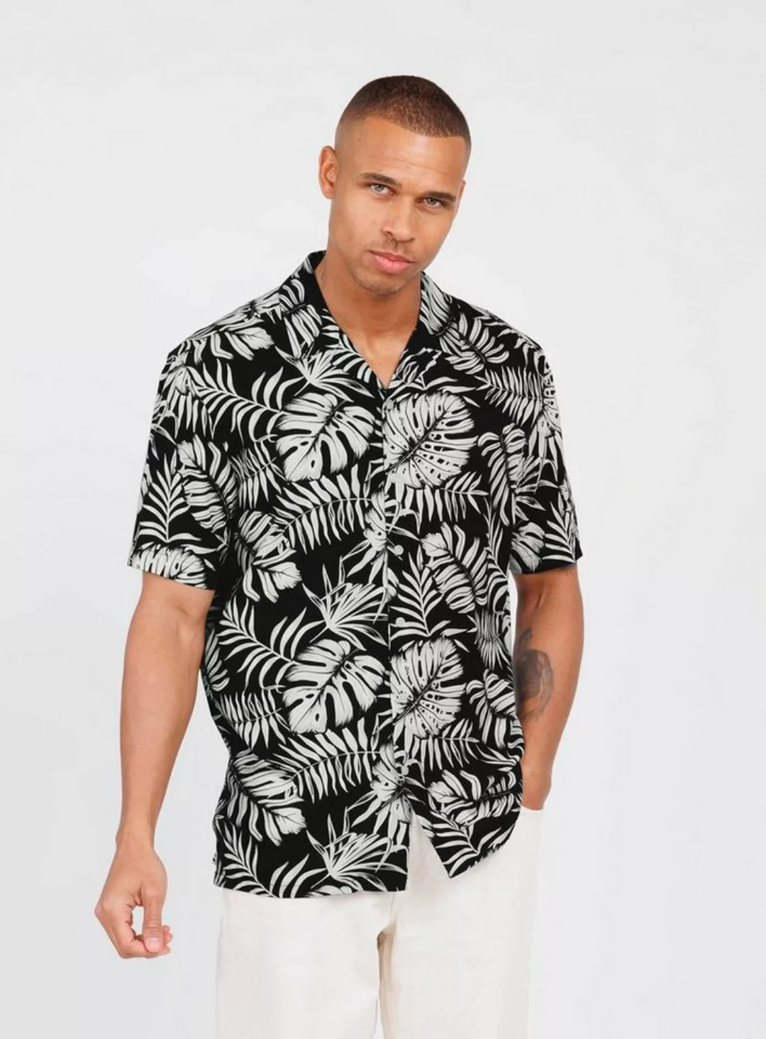 Key Largo Hawaiihemd Herren Hawaii Freizeit Hemd Havanna MSH00009 Regular K günstig online kaufen