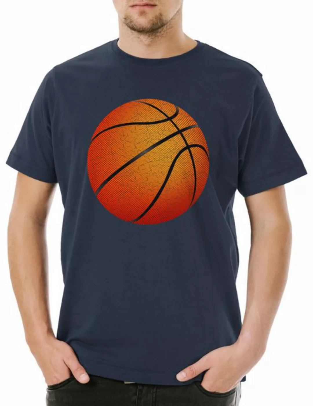 Urban Backwoods Print-Shirt Basketball I Herren T-Shirt Court Streetball Pl günstig online kaufen