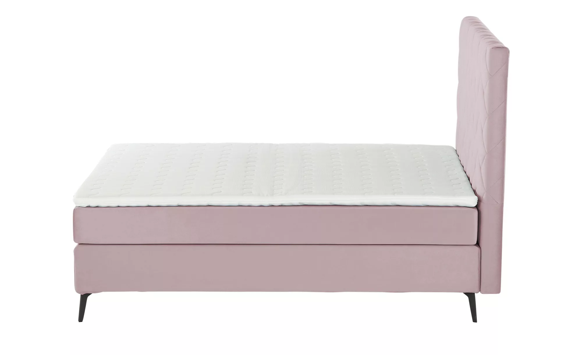 Boxspringbett  Weave ¦ rosa/pink ¦ Maße (cm): B: 200 H: 122 Betten > Boxspr günstig online kaufen