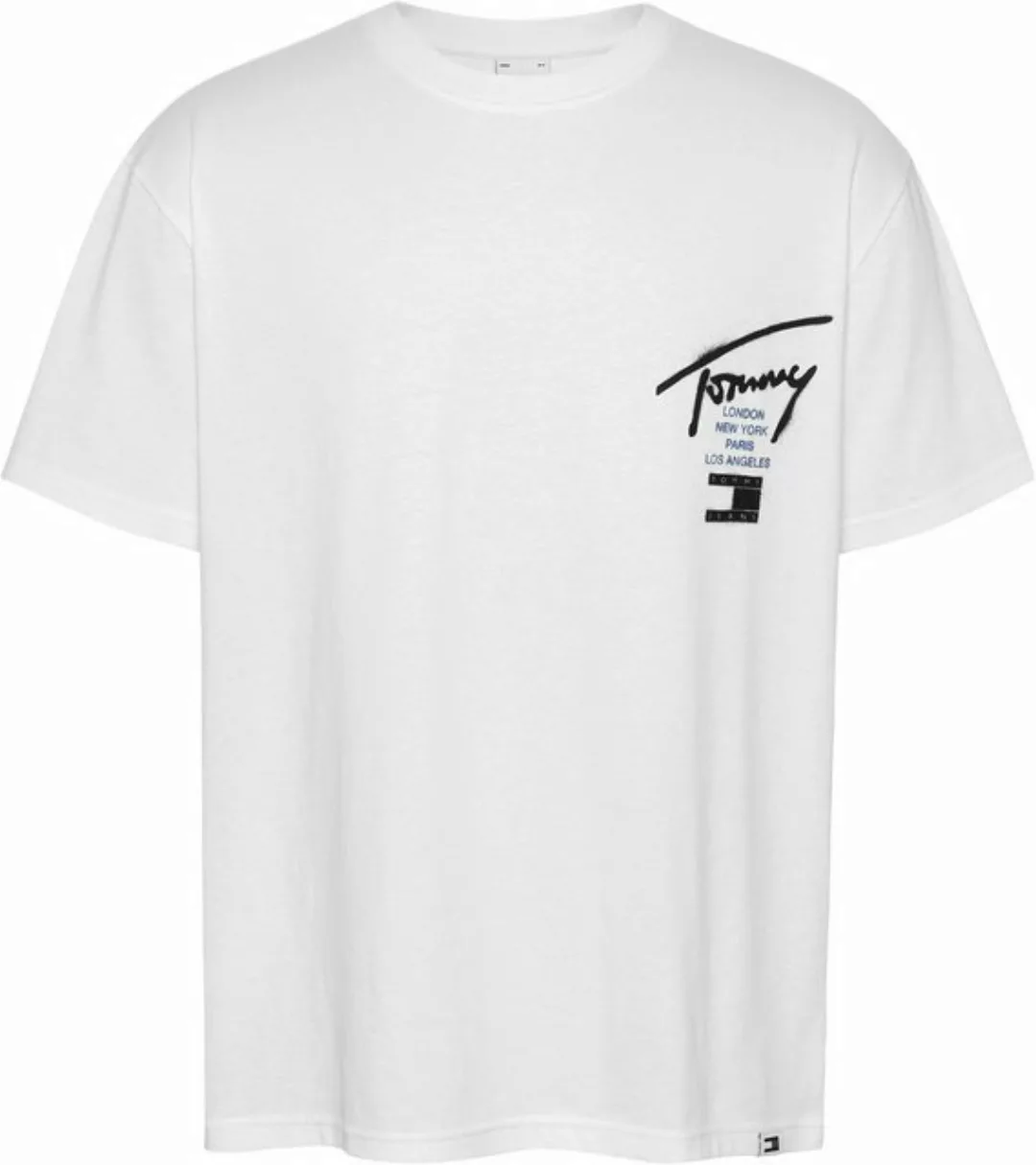 Tommy Jeans T-Shirt TJM REG GRAFFITI SIG TEE EXT mit Logoschriftzug günstig online kaufen