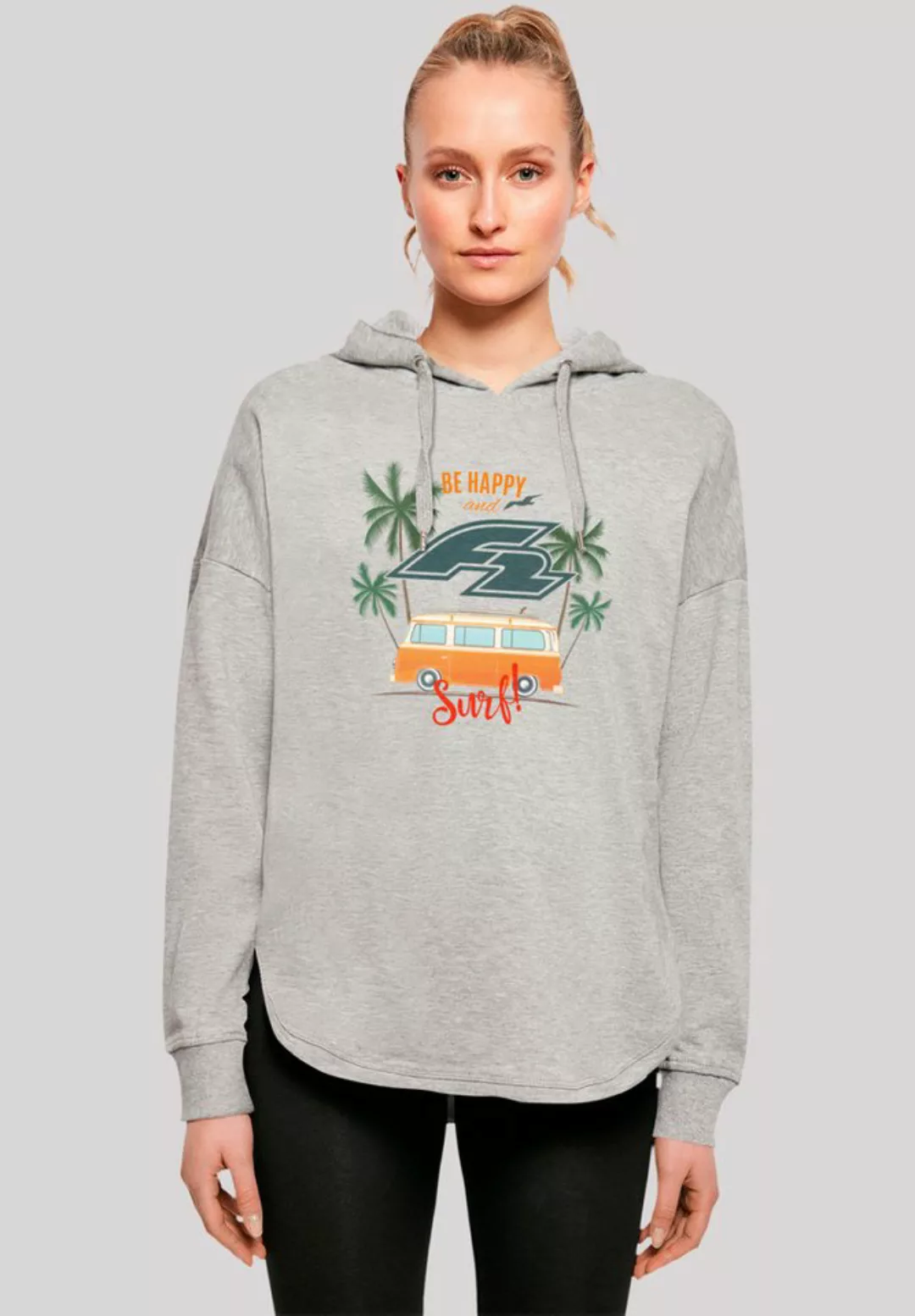 F2 Sweatshirt F2 Be Happy And Surf Bulli Sommer Sommer, Surfer, Sport günstig online kaufen