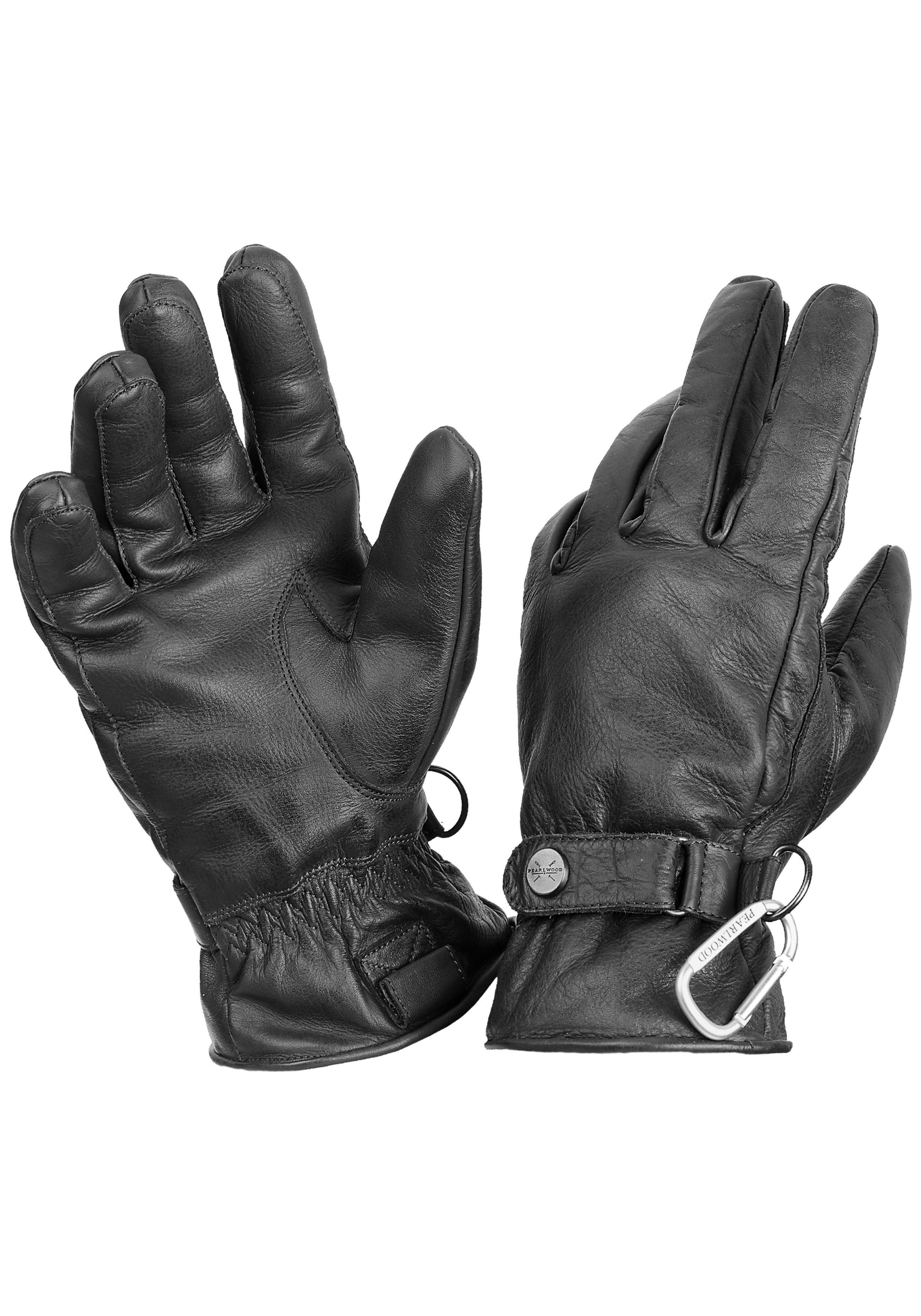 PEARLWOOD Lederhandschuhe Hooker Verstellbarer Lederriegel mit günstig online kaufen