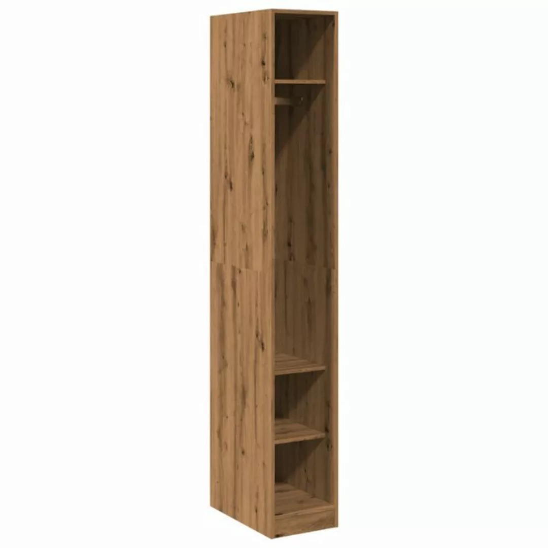 vidaXL Kleiderschrank Kleiderschrank Artisan-Eiche 30x50x200 cm Holzwerksto günstig online kaufen