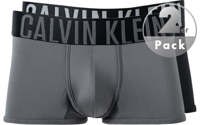 Calvin Klein Underwear Schwacher Anstieg Boxer 2 Einheiten S Black / Grey S günstig online kaufen