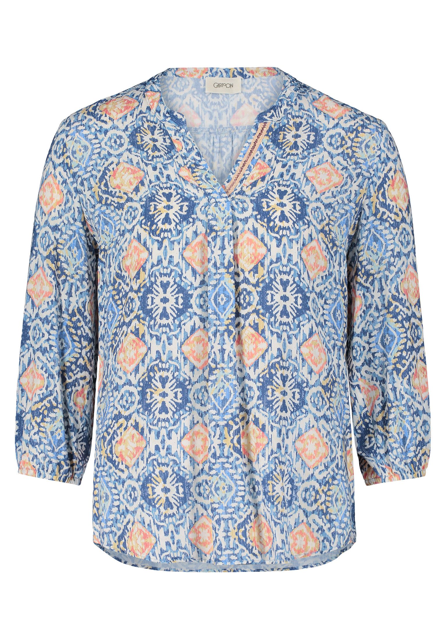 Cartoon Shirtbluse "Cartoon Damen Blusenshirt mit Muster" günstig online kaufen