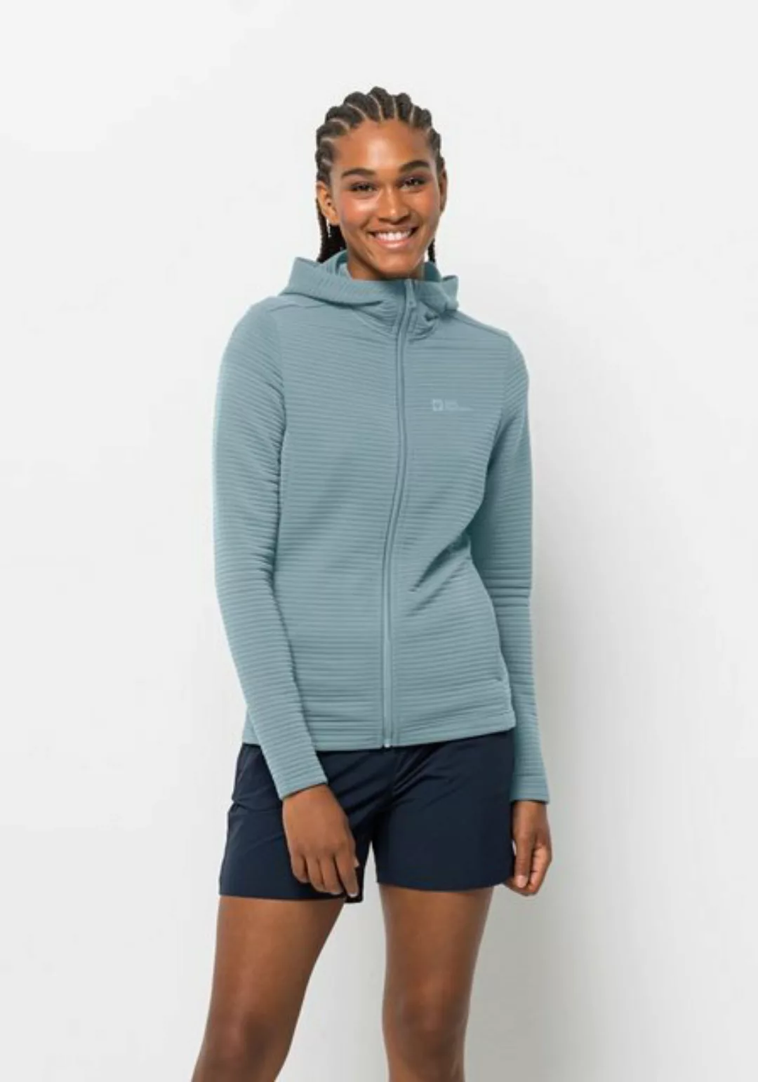 Jack Wolfskin Kapuzenfleecejacke MODESTO HOODED JKT WOMEN günstig online kaufen