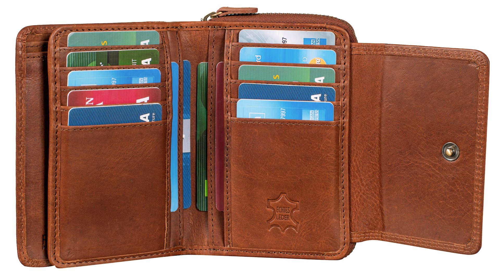 Benthill Geldbörse Damen Echt Leder RFID günstig online kaufen
