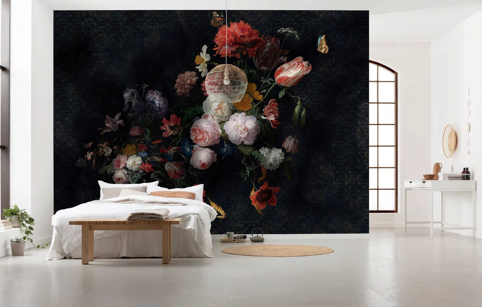 KOMAR Vlies Fototapete - Amsterdam Flowers  - Größe 350 x 250 cm mehrfarbig günstig online kaufen