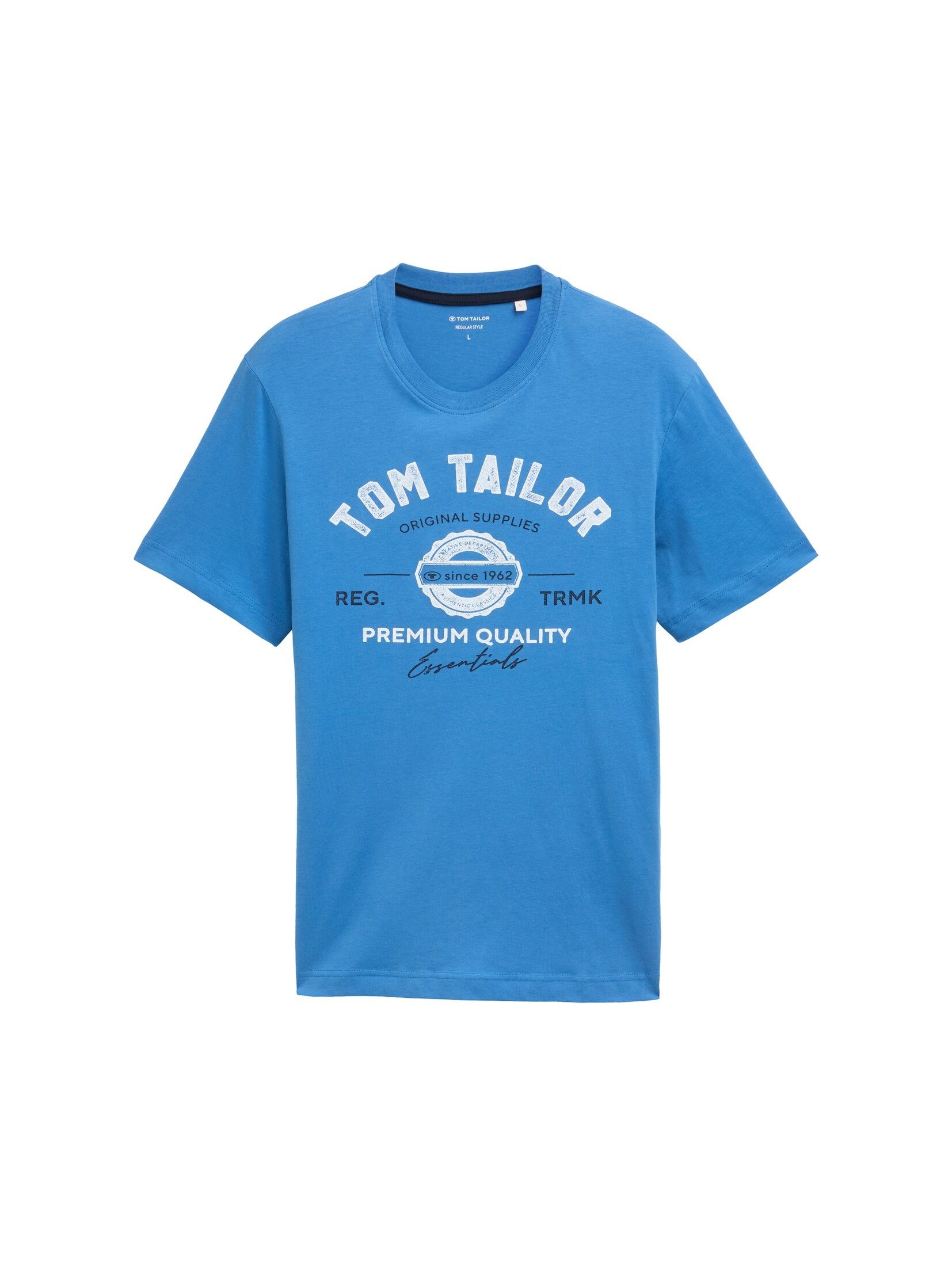 Tom Tailor Herren T-Shirt LOGO - Regular Fit günstig online kaufen