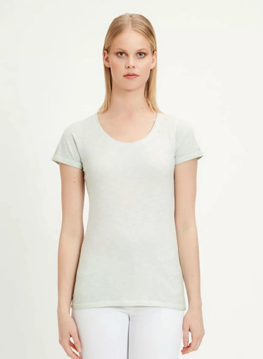 Garment Dyed T-shirt Aus Bio Baumwolle günstig online kaufen