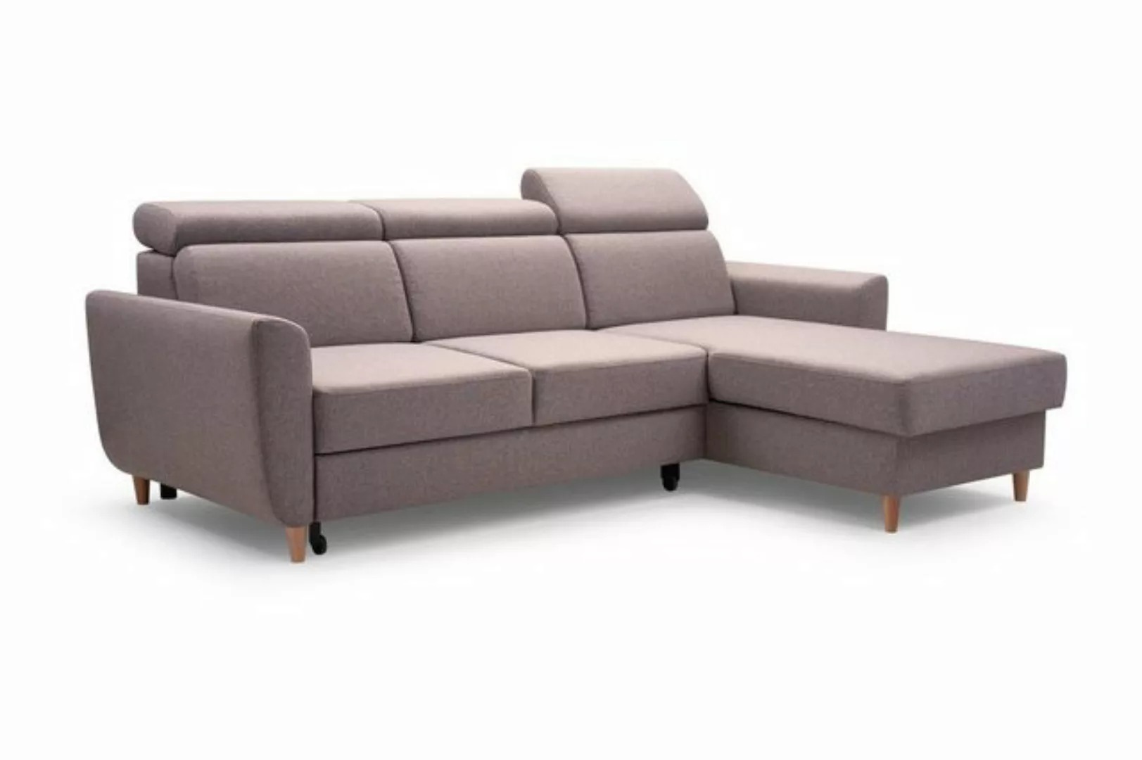 Beautysofa Ecksofa Modern Ecksofa GUSTAW Sofa Couch mit Schlaffunktion univ günstig online kaufen