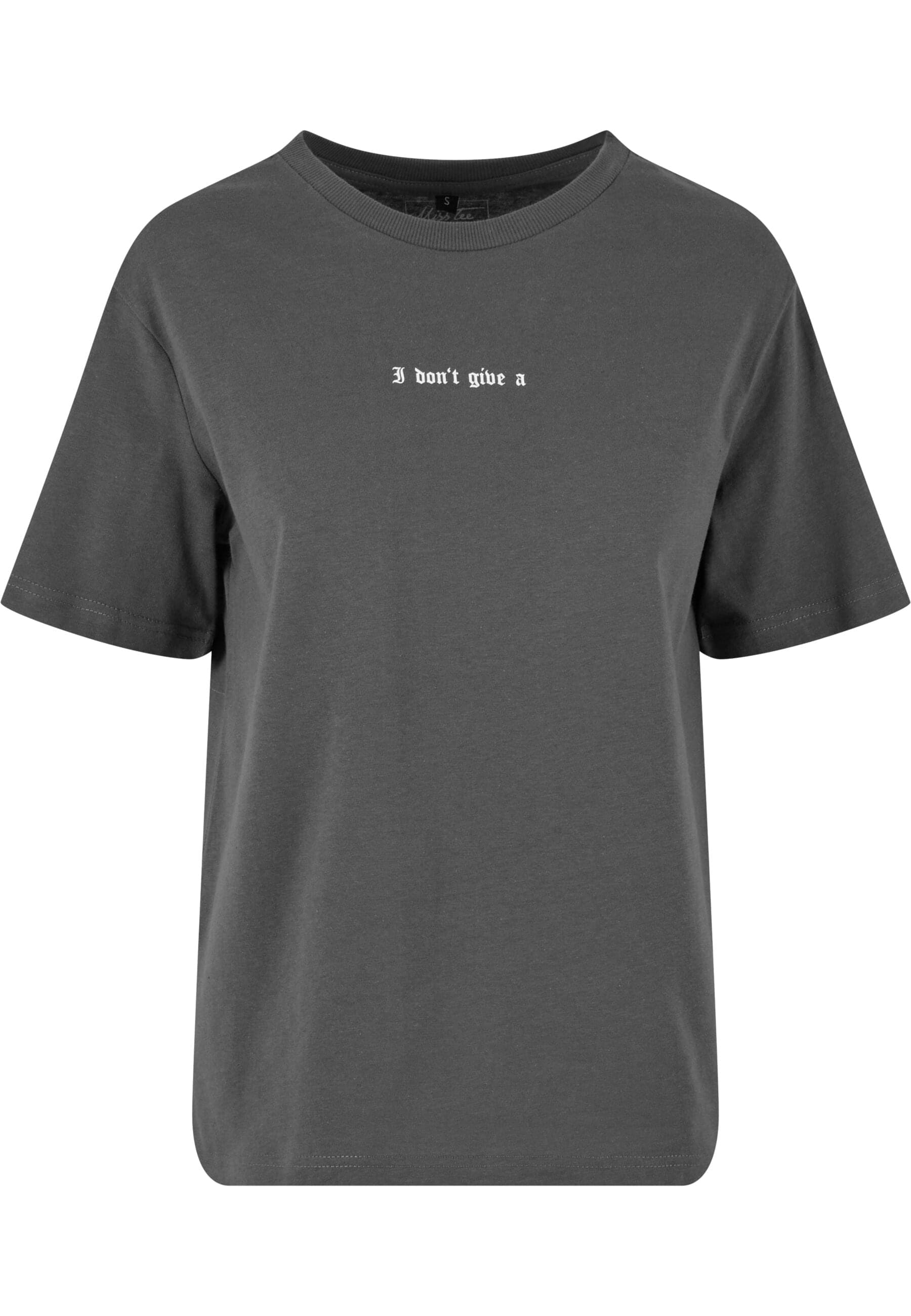 Miss Tee Kurzarmshirt "Miss Tee Damen I Dont Give A F Tee" günstig online kaufen