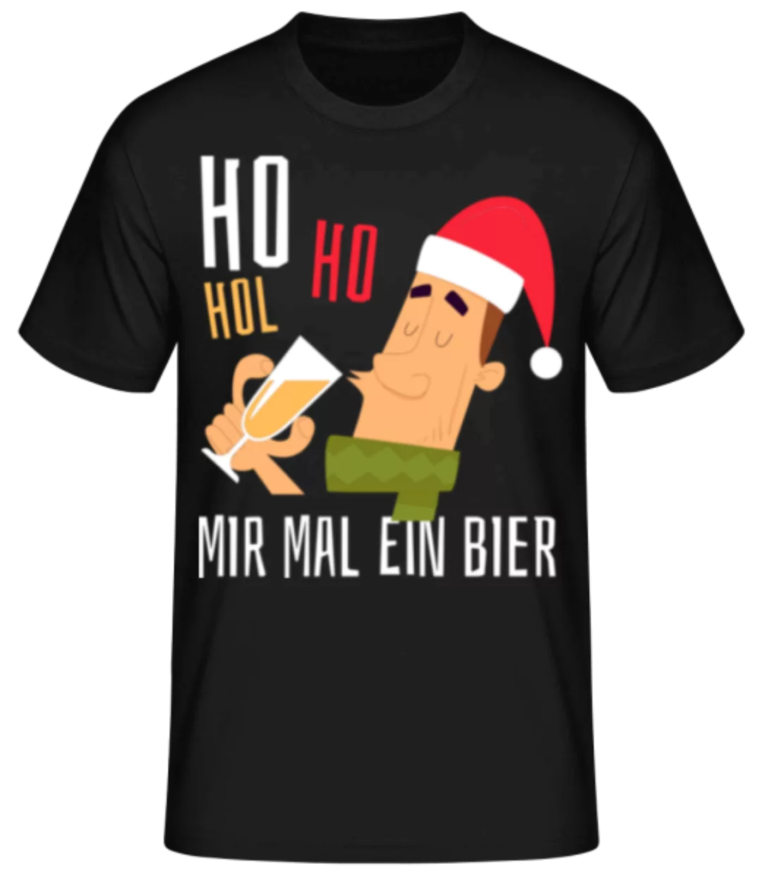 Ho Ho Hol Bier · Männer Basic T-Shirt günstig online kaufen