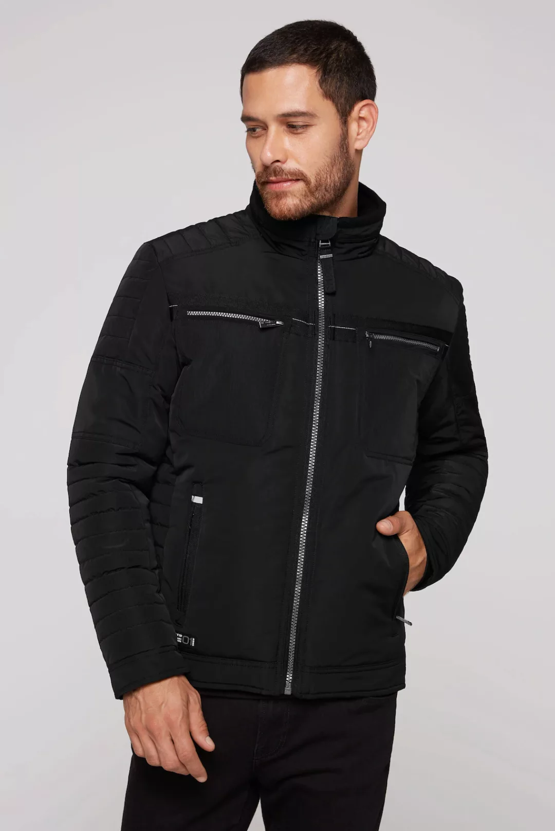 CAMP DAVID Winterjacke, ohne Kapuze, mit Brusttaschen günstig online kaufen