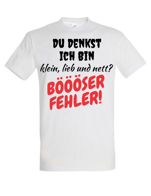 Youth Designz T-Shirt "Böser Fehrler" Herren T-Shirt mit Lustigen Print mit günstig online kaufen