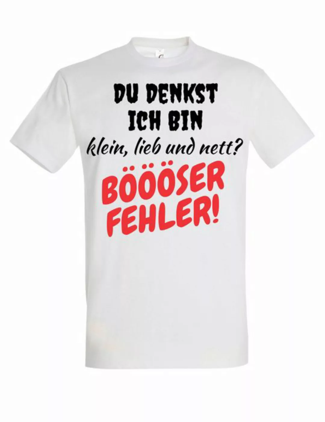 Youth Designz T-Shirt "Böser Fehrler" Herren T-Shirt mit humorvollen Lustig günstig online kaufen