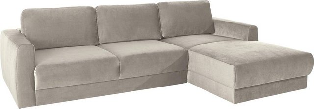 andas Ecksofa "Hobro L-Form", in 3 Bezugsqualitäten in vielen Farben, Desig günstig online kaufen