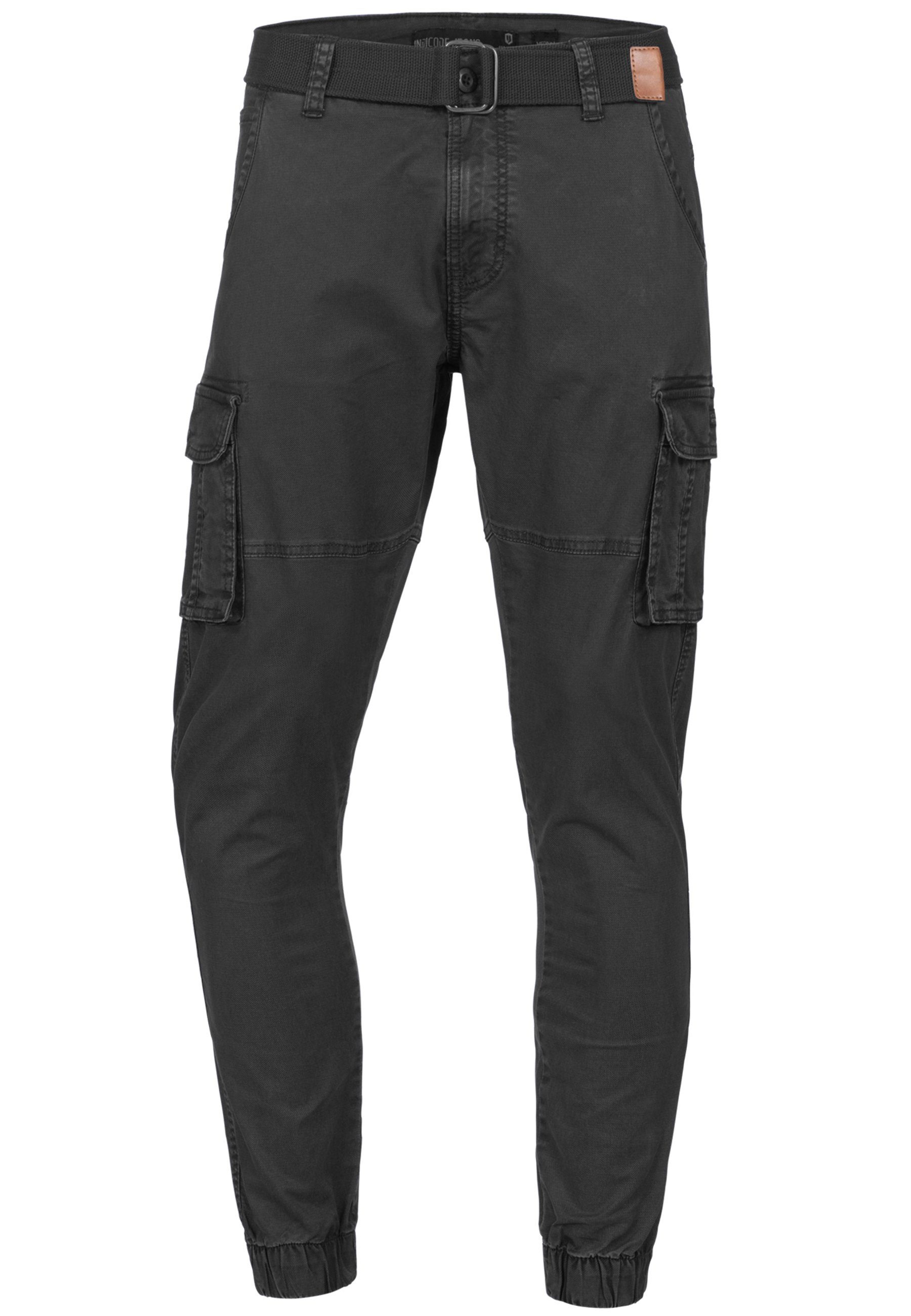 Indicode Cargohose Kerr aus elastischer Baumwoll-Qualität, günstig online kaufen