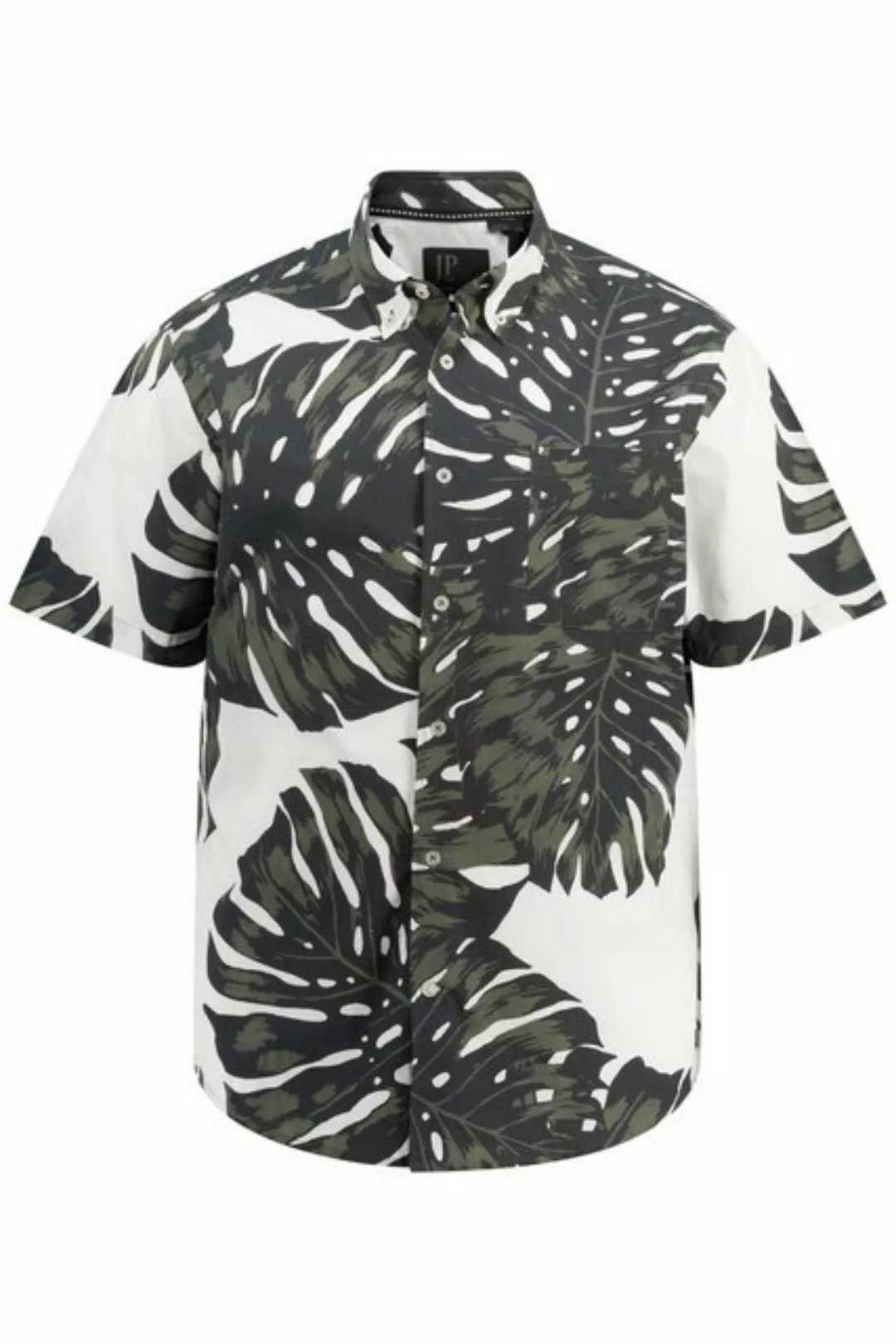 JP1880 Kurzarmhemd Hemd Beachwear Halbarm Tropical Print Modern Fit günstig online kaufen