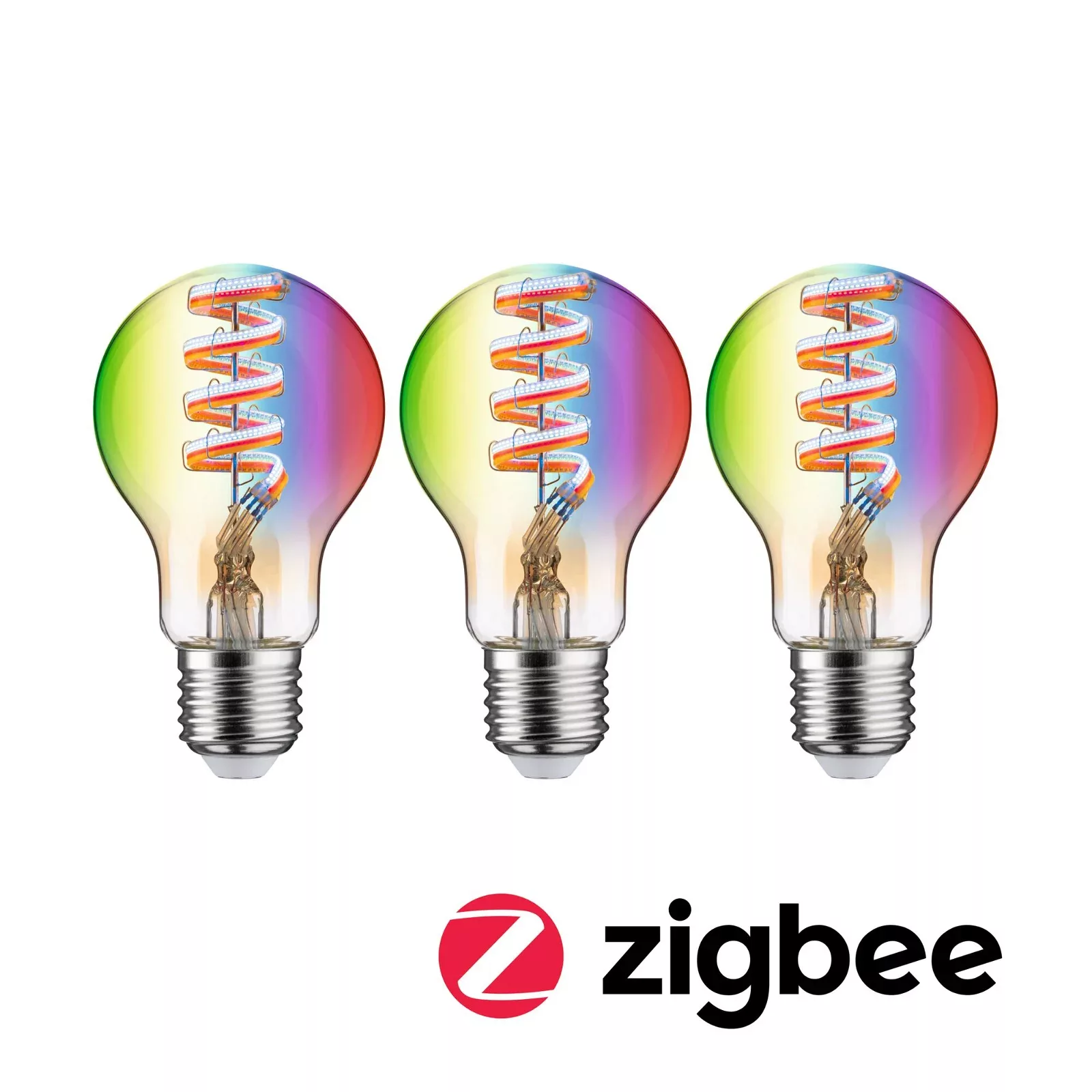 Paulmann "Filament 230V Smart Home Zigbee 3.0 LED Birne E27 3x470lm 3x6,3W günstig online kaufen