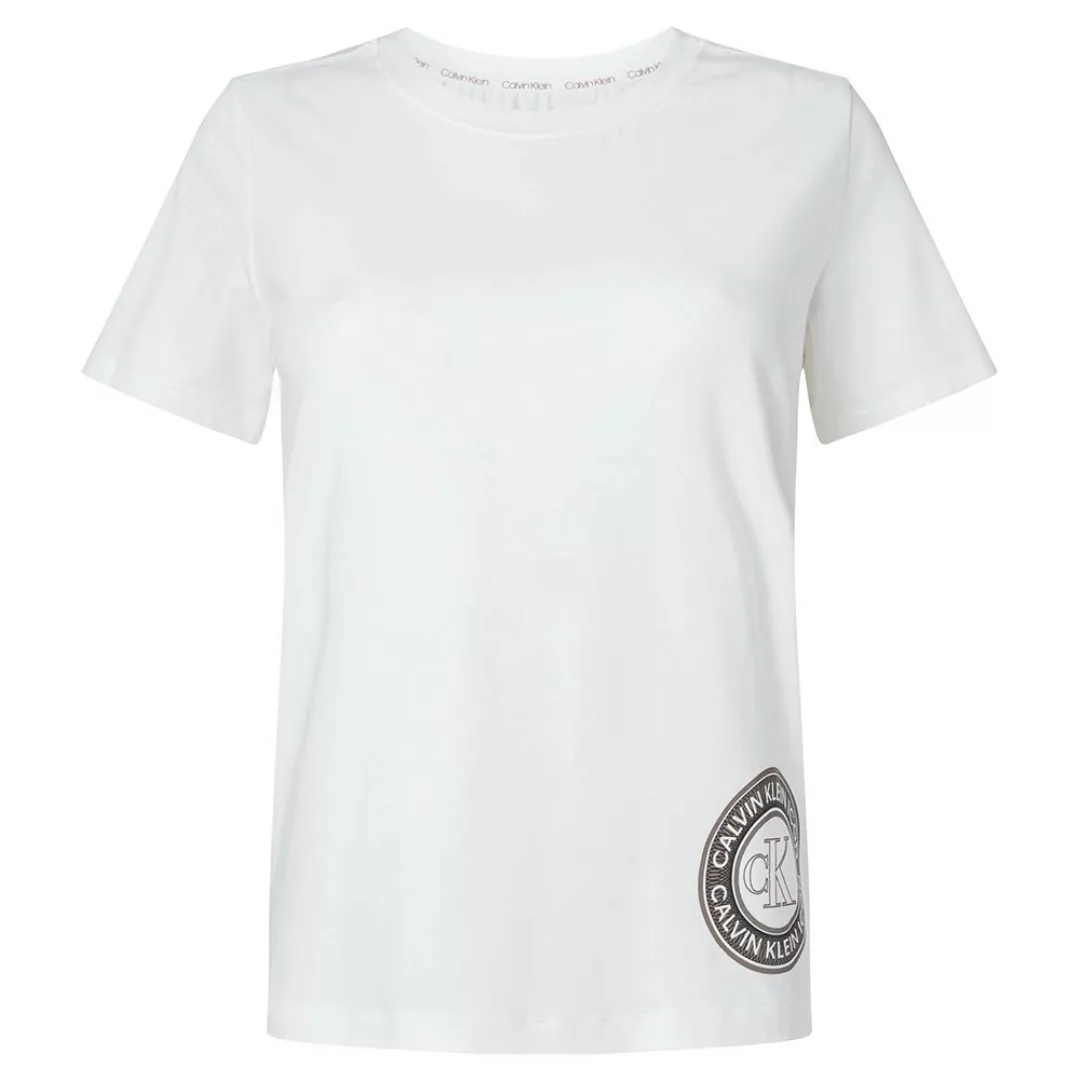 Calvin Klein Underwear Crew Neck Kurzarm-funktionsunterhemd L White günstig online kaufen