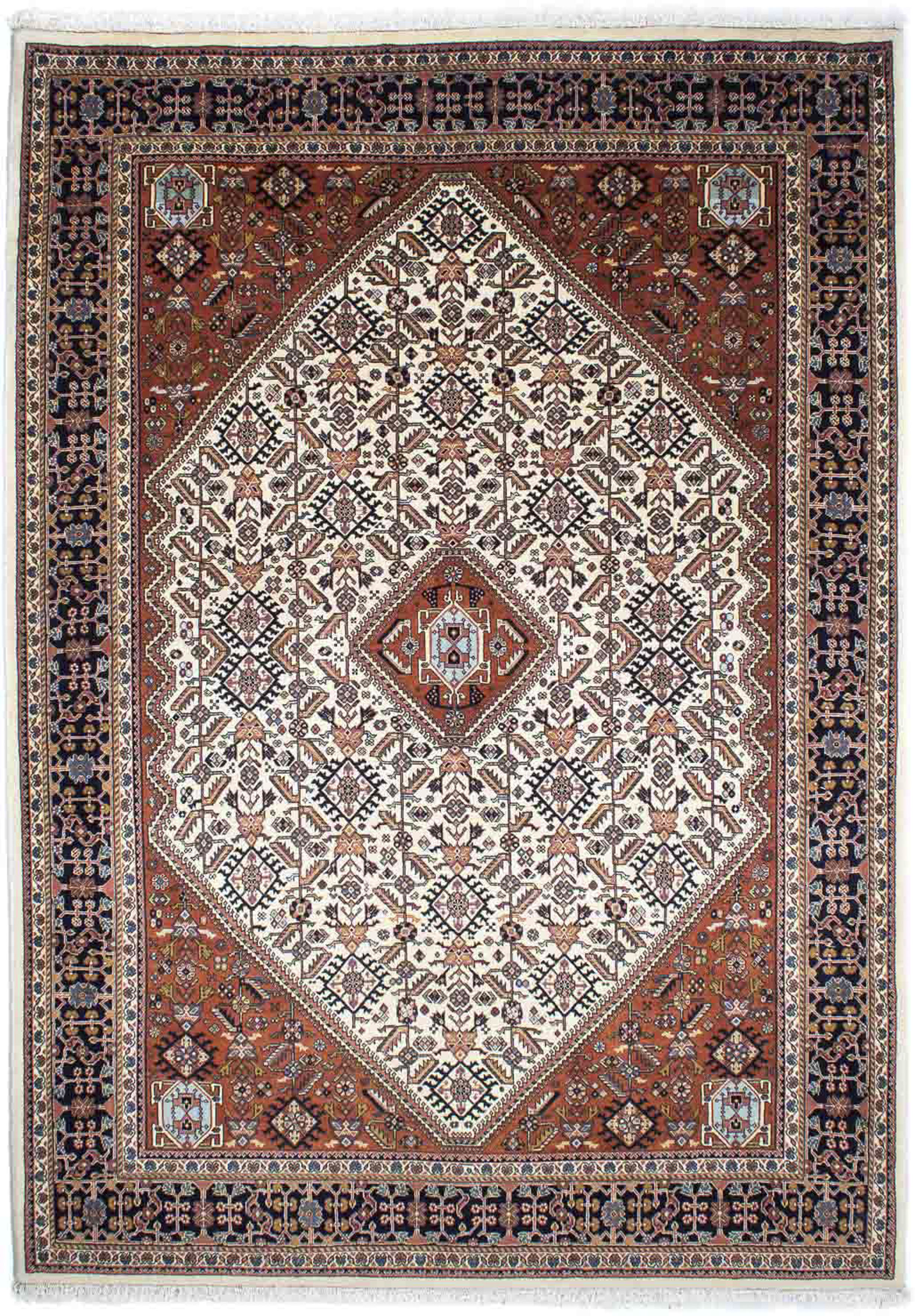 morgenland Wollteppich »Gabbeh - Kaschkuli Persern - 253 x 175 cm - braun«, günstig online kaufen