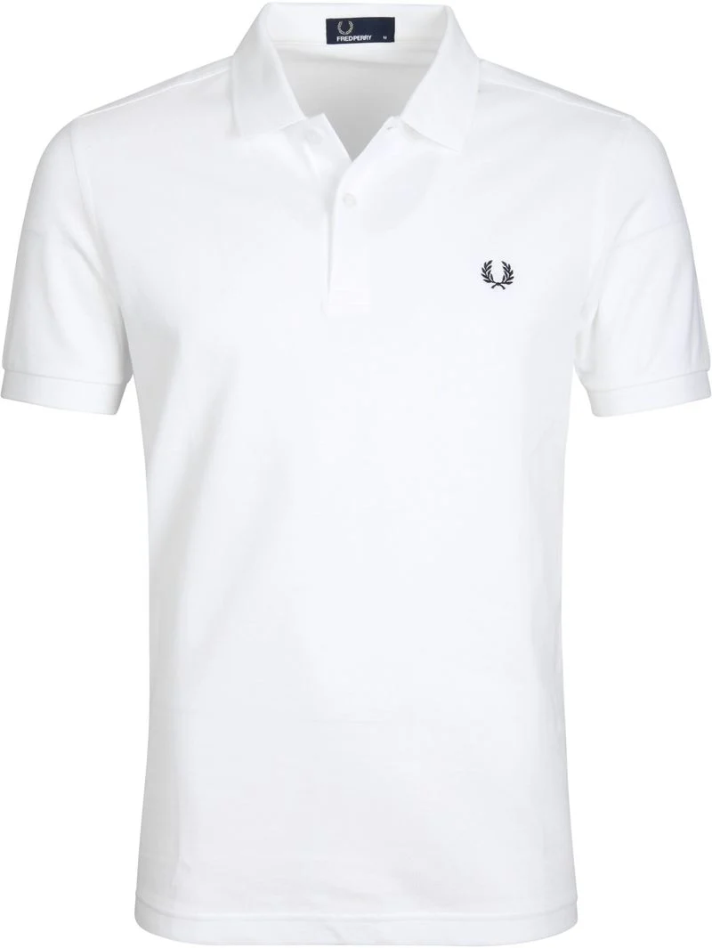 Fred Perry Poloshirt Weiß - Größe S günstig online kaufen