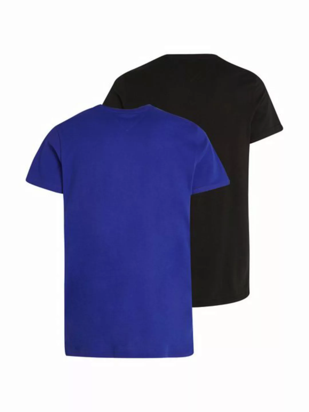 Tommy Jeans Plus T-Shirt "TJM XSLIM 2PACK JERSEY TEE EXT", Markenstickerei günstig online kaufen