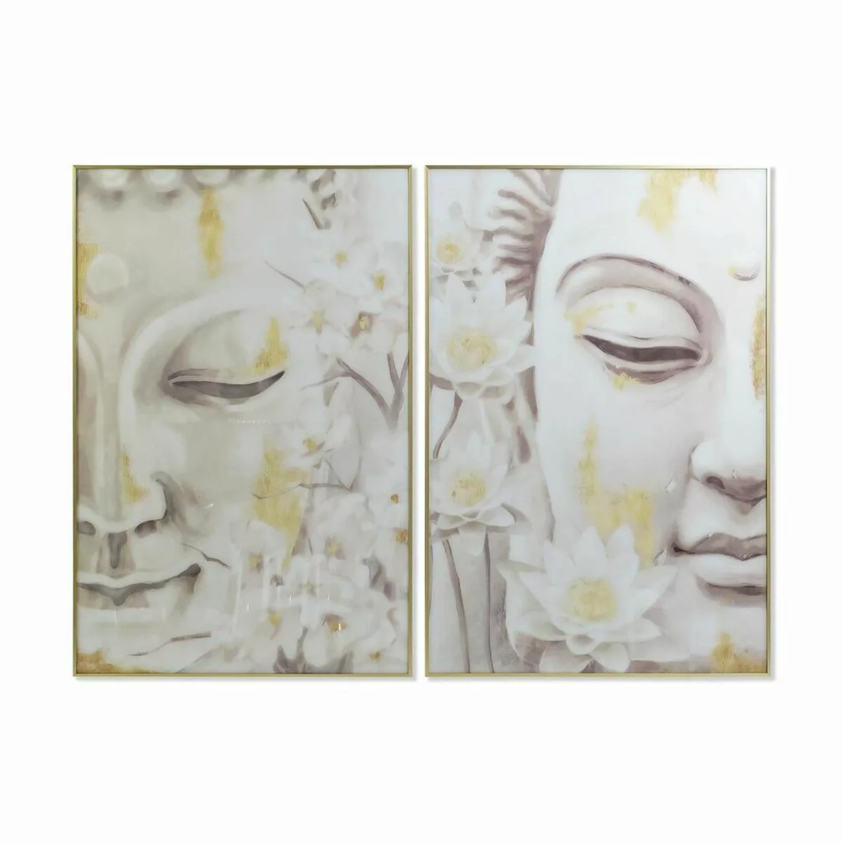Bild Dkd Home Decor Buddha Orientalisch (80 X 4 X 120 Cm) (2 Stück) günstig online kaufen