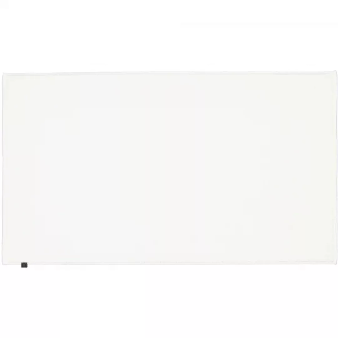 Cawö Home - Badteppich Loop 1007 - Farbe: weiß - 600 - 70x120 cm günstig online kaufen