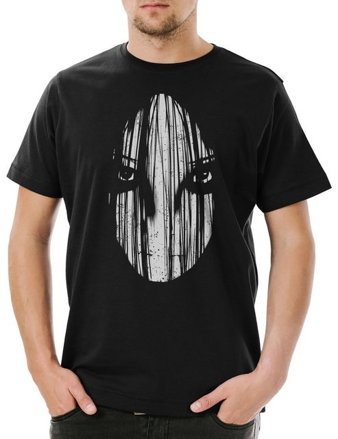 Urban Backwoods Print-Shirt Ghost II Herren T-Shirt The Japan Girl Horror M günstig online kaufen