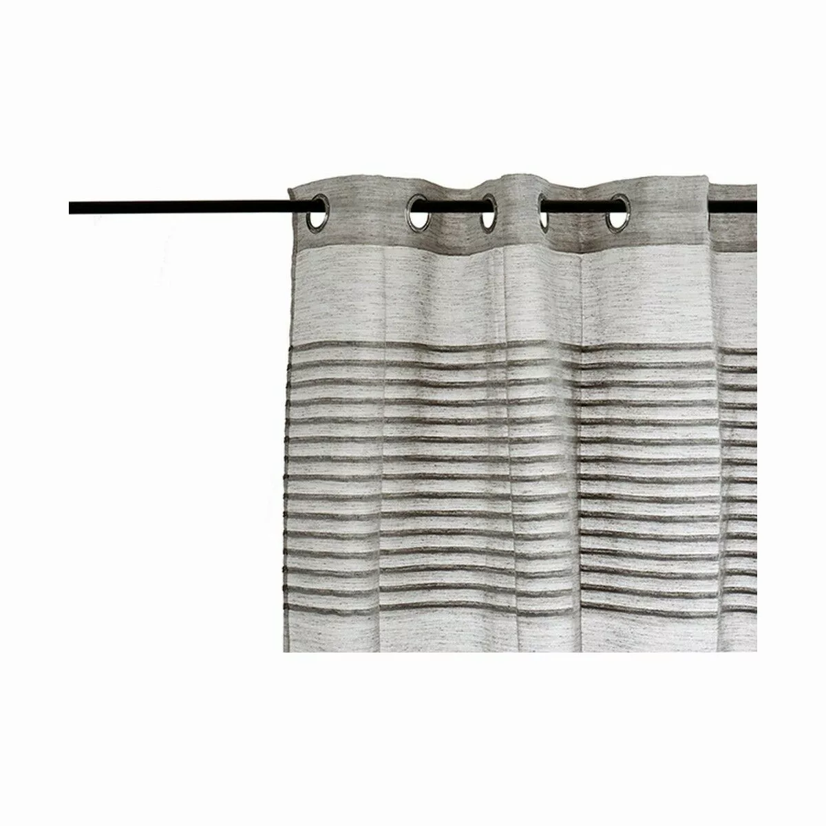 Vorhang Streifen Dunkelgrau 6 Stück (140 X 0,1 X 260 Cm) günstig online kaufen