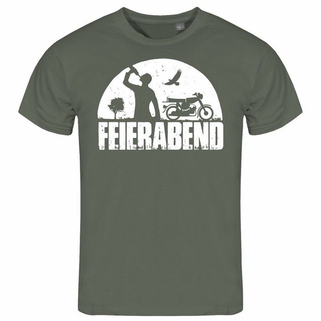 deinshirt Print-Shirt Herren T-Shirt Feierabend Simme Funshirt mit Motiv günstig online kaufen
